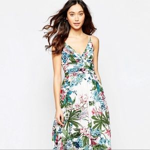 ASOS Tropical Print Maxi Dress Size US 2